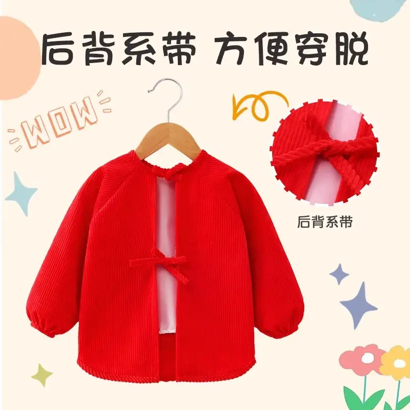 Red Chinese Design Baby Sweatshirt for Kids