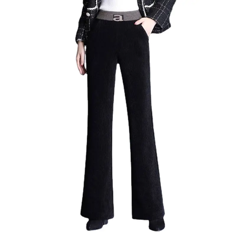 Winter Warm Wide Leg Lamb Velvet Pants Women - Image 14