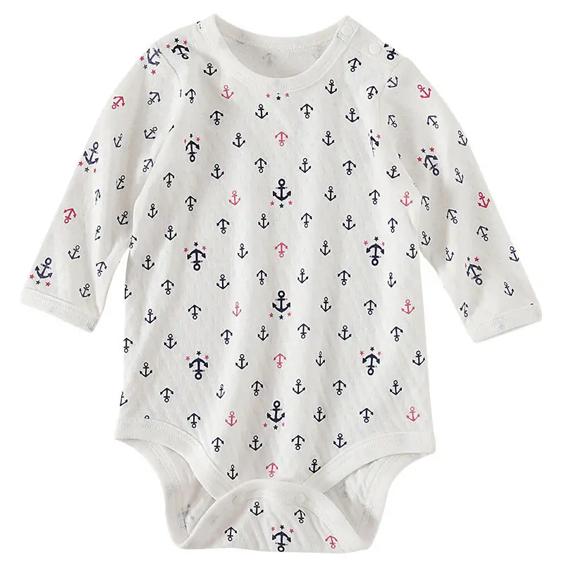 Japanese Baby Onesies 3 Pcs Set White Navy - Image 11