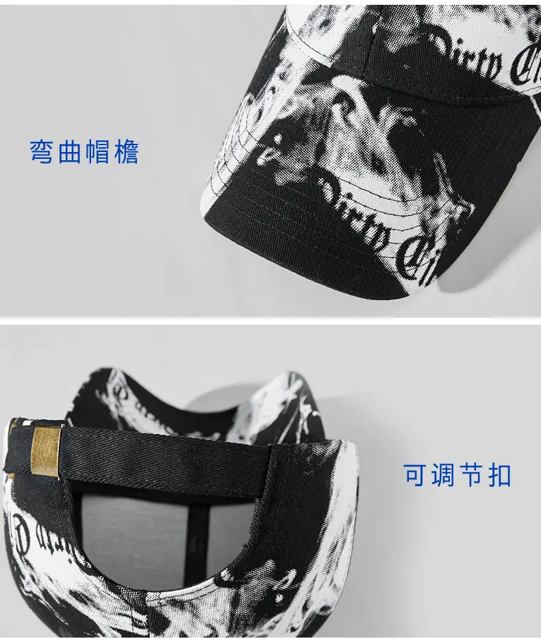 2025 Korean Style Printed Baseball Cap for Men Women — feature 18