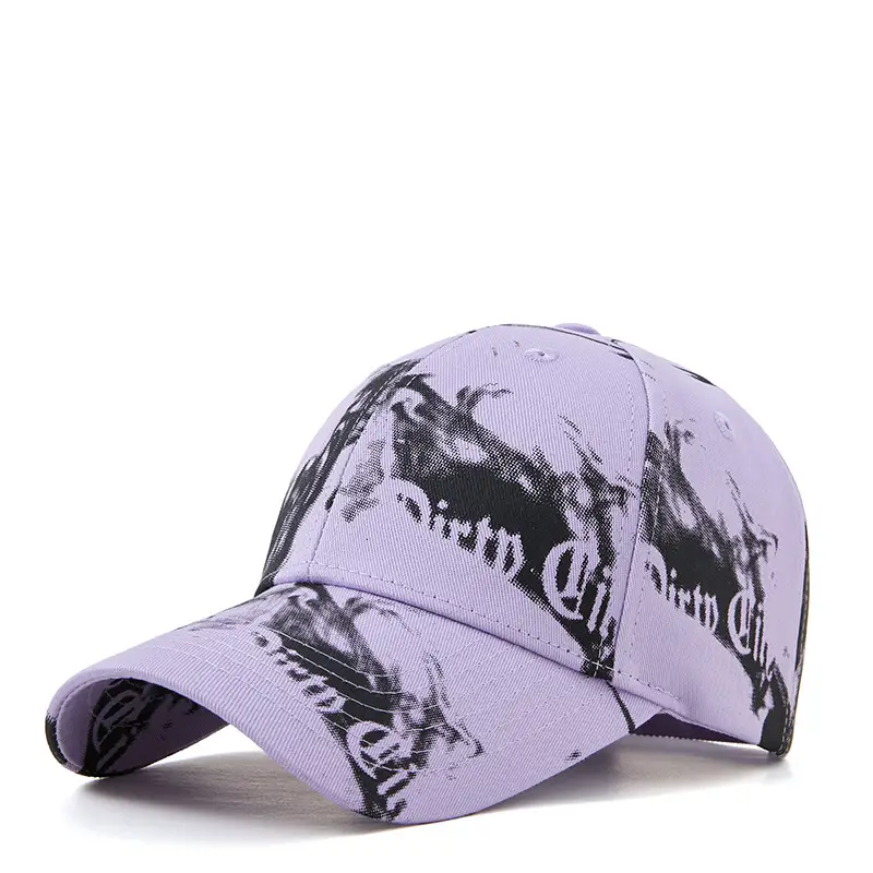 2025 Korean Style Printed Baseball Cap for Men Women - Image 5