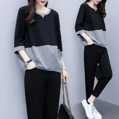 2025 Korean Style Women Loose Two-Piece Casual Set — feature 5