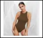 Black Off-Shoulder Sleeveless Bodysuit for Women - Image 9