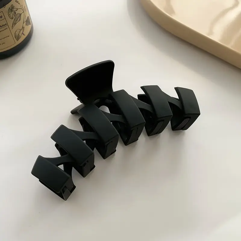 Fog Surface Wave Hair Claw Set Brown - Image 5
