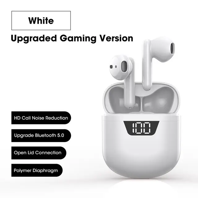 Bluetooth Headset J55 Power Digital Display Noise Reduction