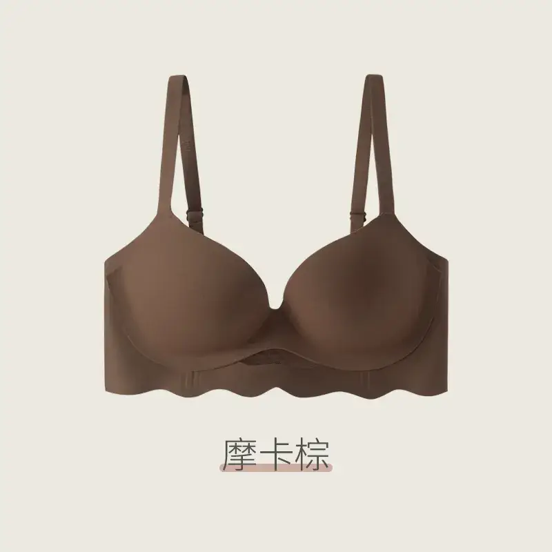Macaron Push-Up Cup Bra Seamless Soft Support
