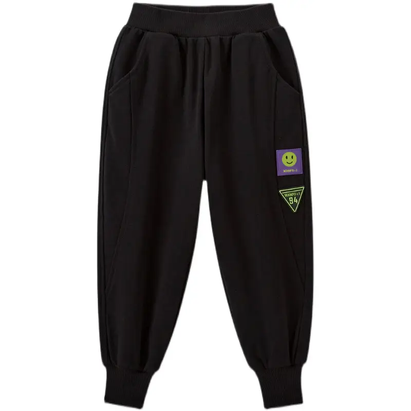 Boys Sweatpants Grey 2026 Spring New Style