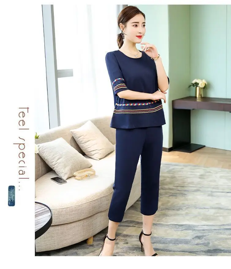 Women Red Velvet Pajama Set Medium to Large — feature 11