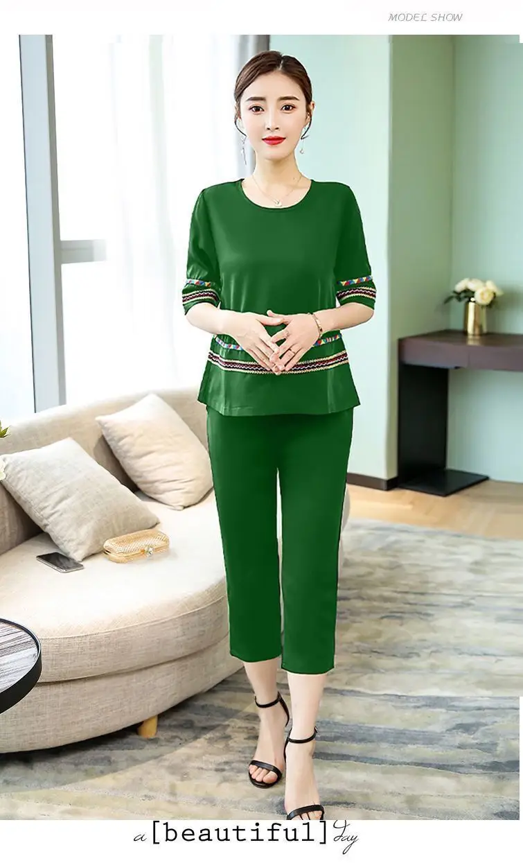 Women Red Velvet Pajama Set Medium to Large — feature 18