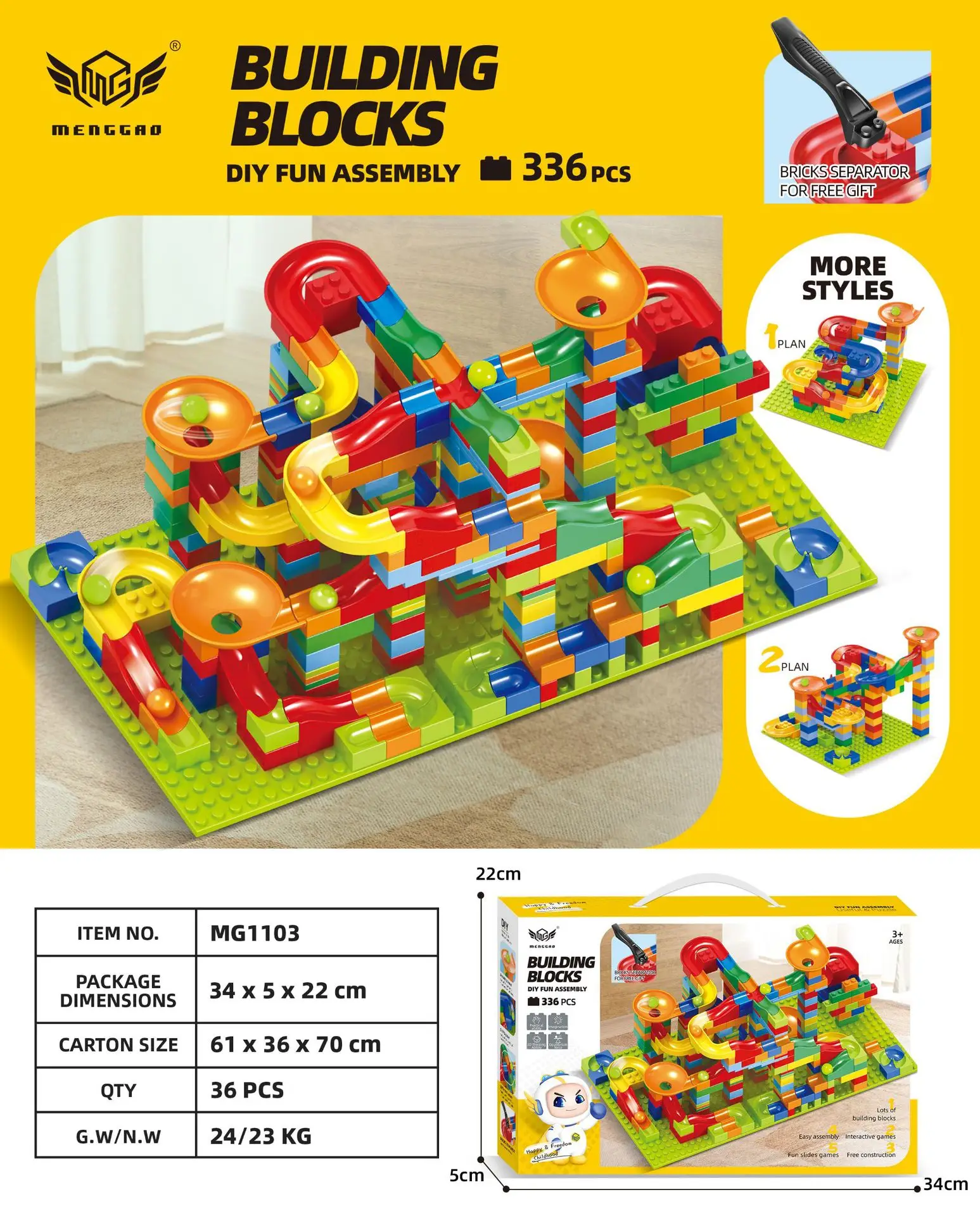 Lego Small Particle Slide Track Ball Puzzle for Boys Girls 3-6 Years - Image 6