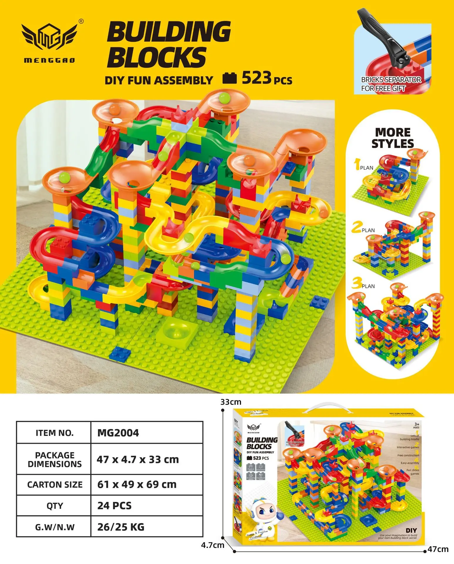 Lego Small Particle Slide Track Ball Puzzle for Boys Girls 3-6 Years - Image 8