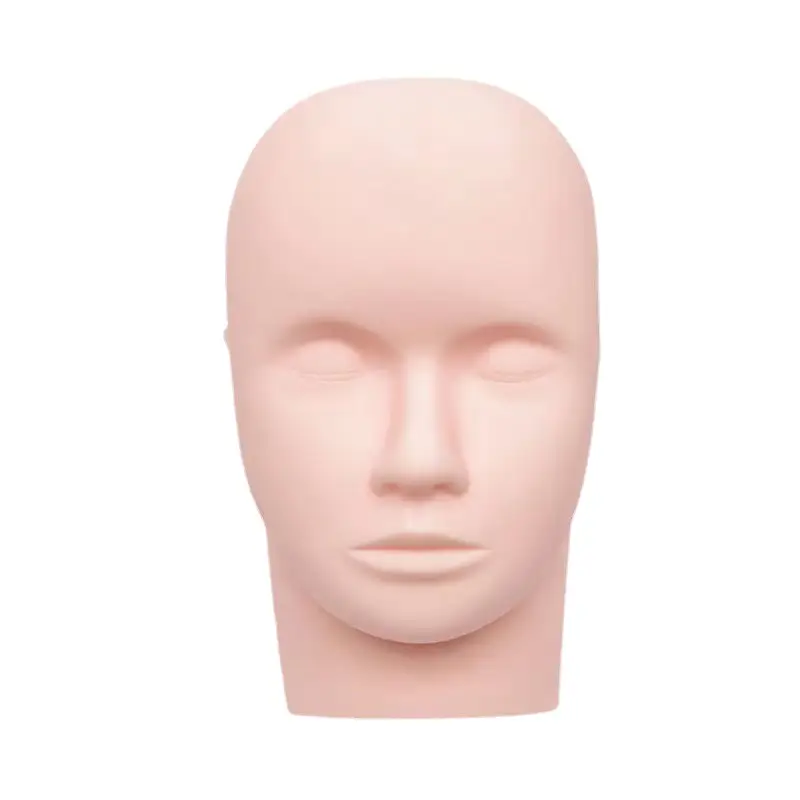 Grafting False Eyelashes Practice Dummy Head Embroidery Massage Makeup Practice Model Head - Image 5