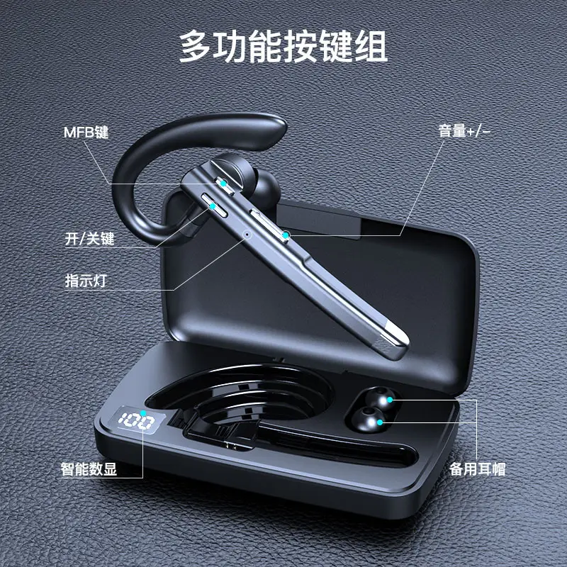 520 Bluetooth Headset 2 Gen with Charging Bin & Digital Display - Image 8