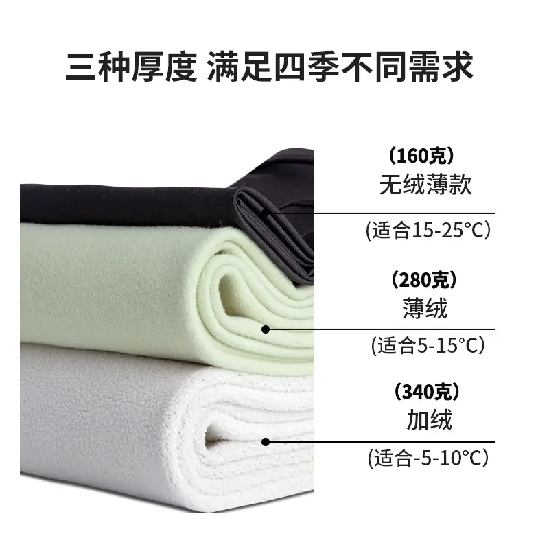 Women Black Fleece Lined Capri Pants Spring Autumn - Image 8