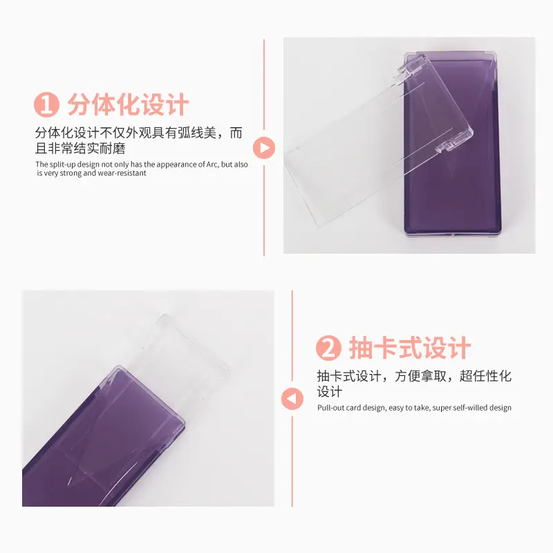 Clear Grafting False Eyelash Box Clear Transparent - Image 11