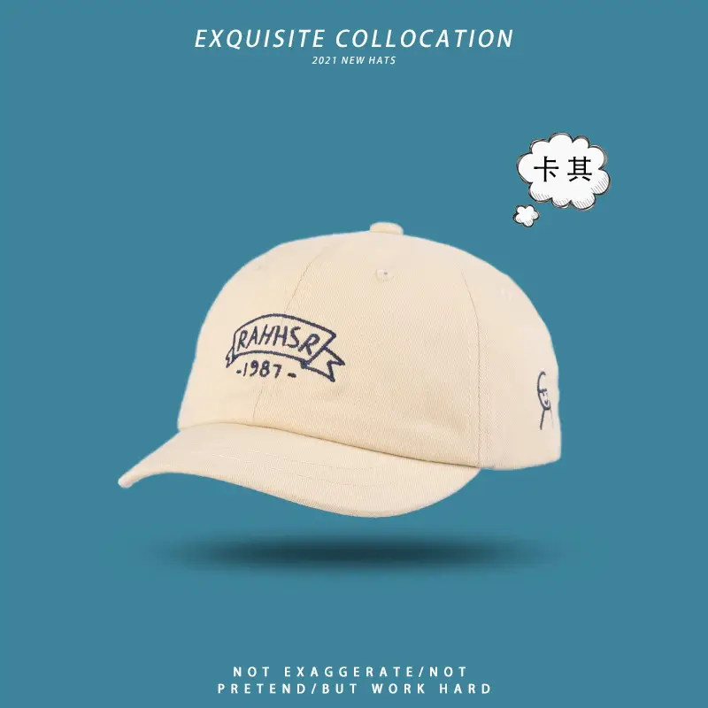 Women's Soft Top Baseball Cap with Adjustable Buckle - Image 2