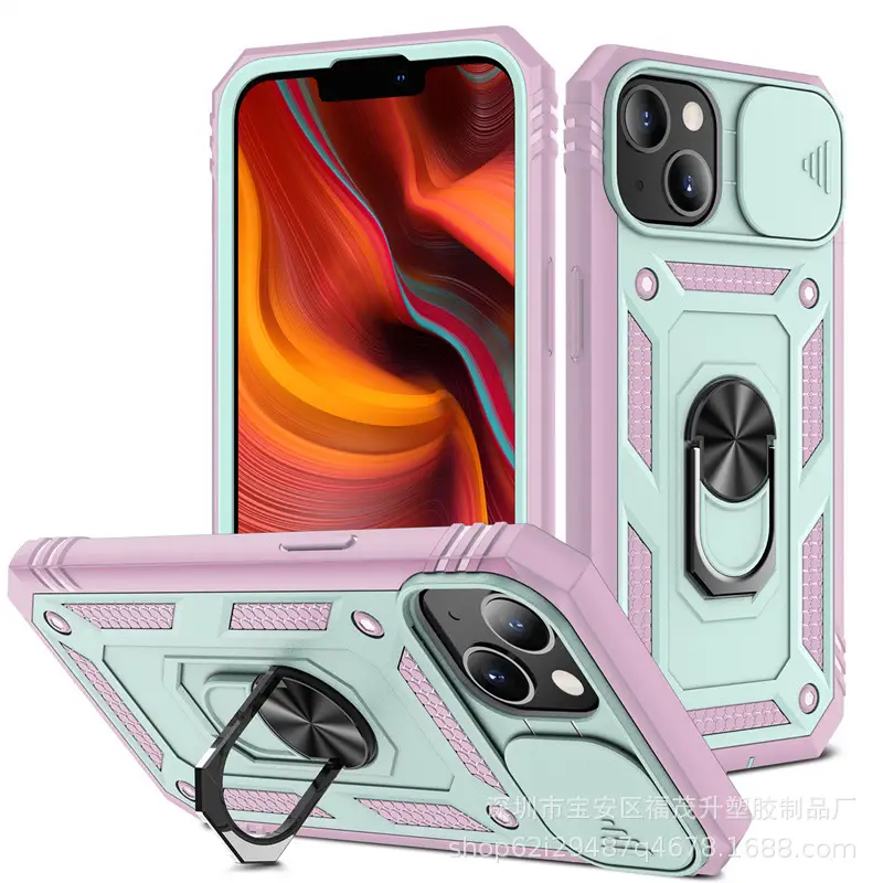 Three-in-One iPhone Case for 15Promax 13/14 Drop Resistant - Image 3