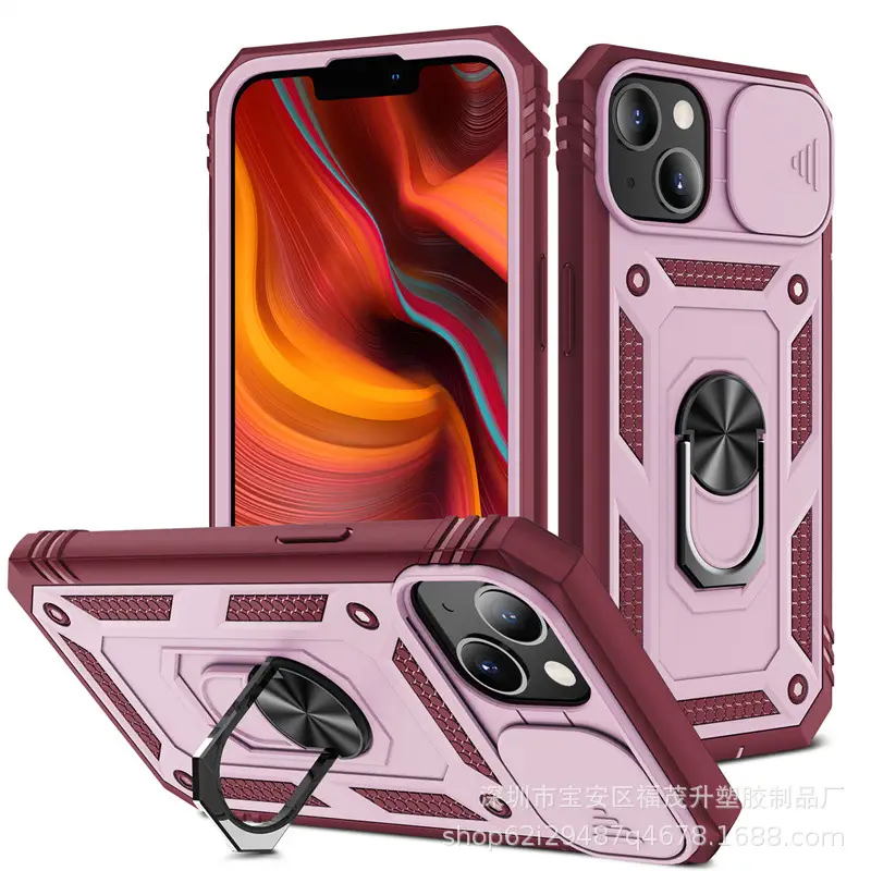 Three-in-One iPhone Case for 15Promax 13/14 Drop Resistant - Image 5