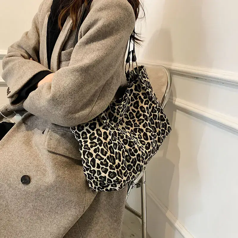 Leopard Print Women's Shoulder Bag 2021