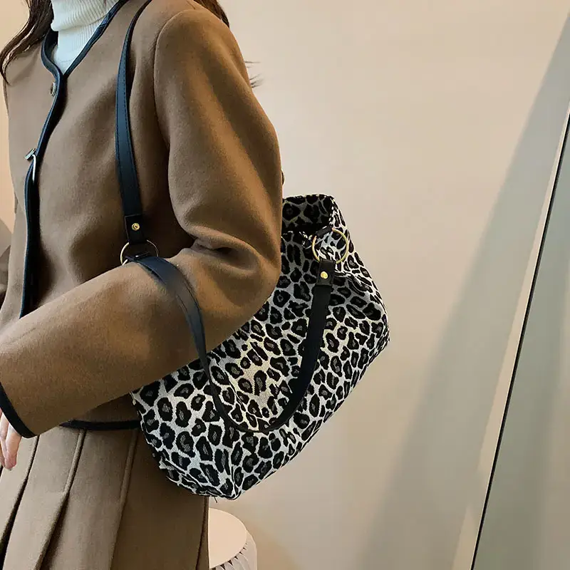 Leopard Print Women's Shoulder Bag 2021