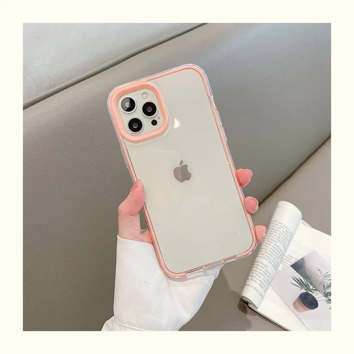 16-Pixel Anti-Fall Phone Case for 15" iPhone