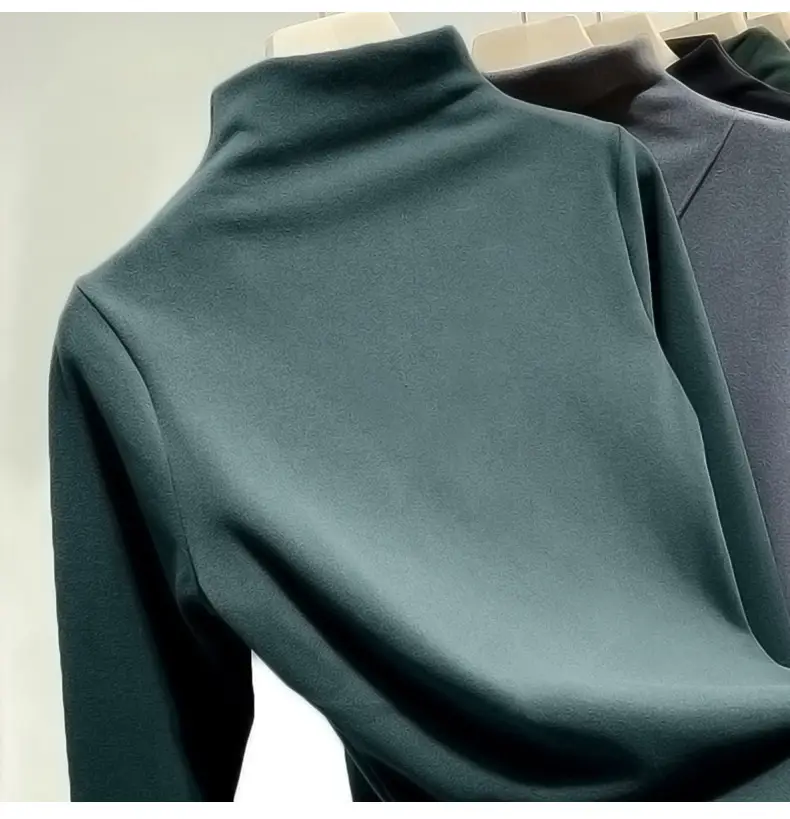 Women's 2021 Velvet Thermal Shirt with 8 Colors - Image 6