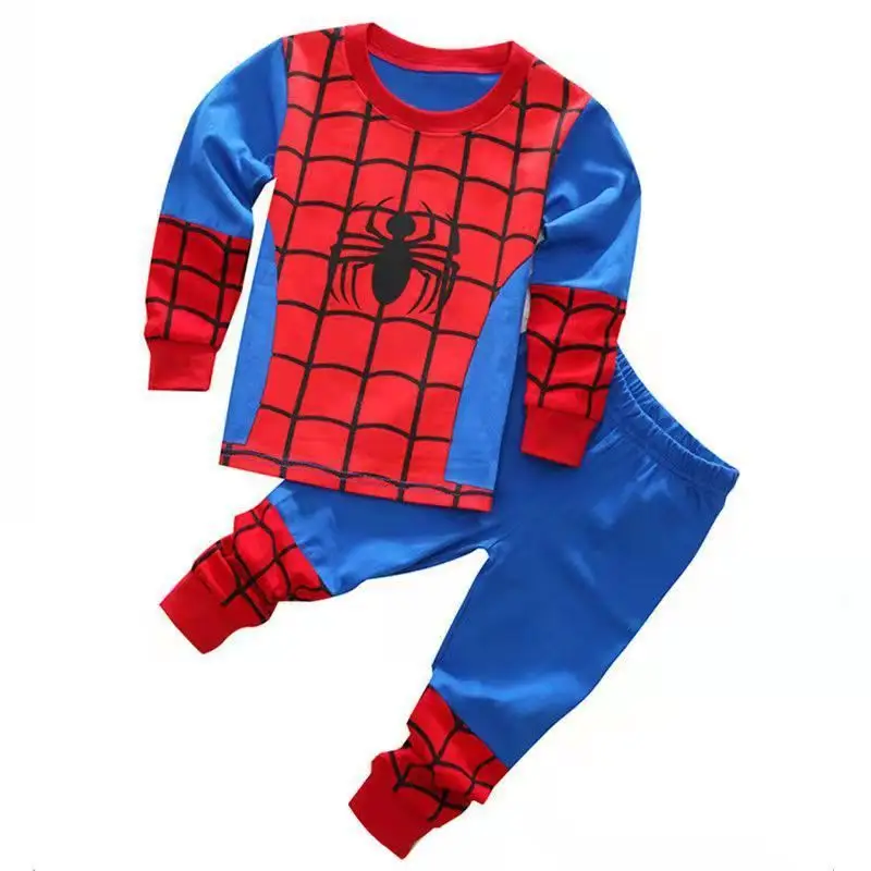 Children's Printed Long Sleeve Suit Yellow Blue Kids