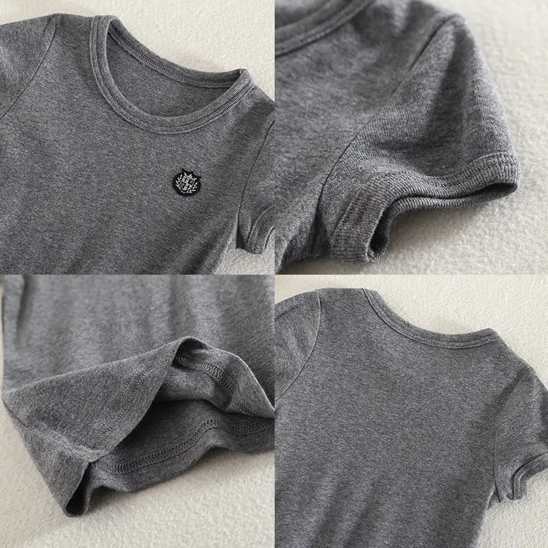 Children Summer T-Shirt Set 3 Pack Pure Cotton Middle Small - Image 5