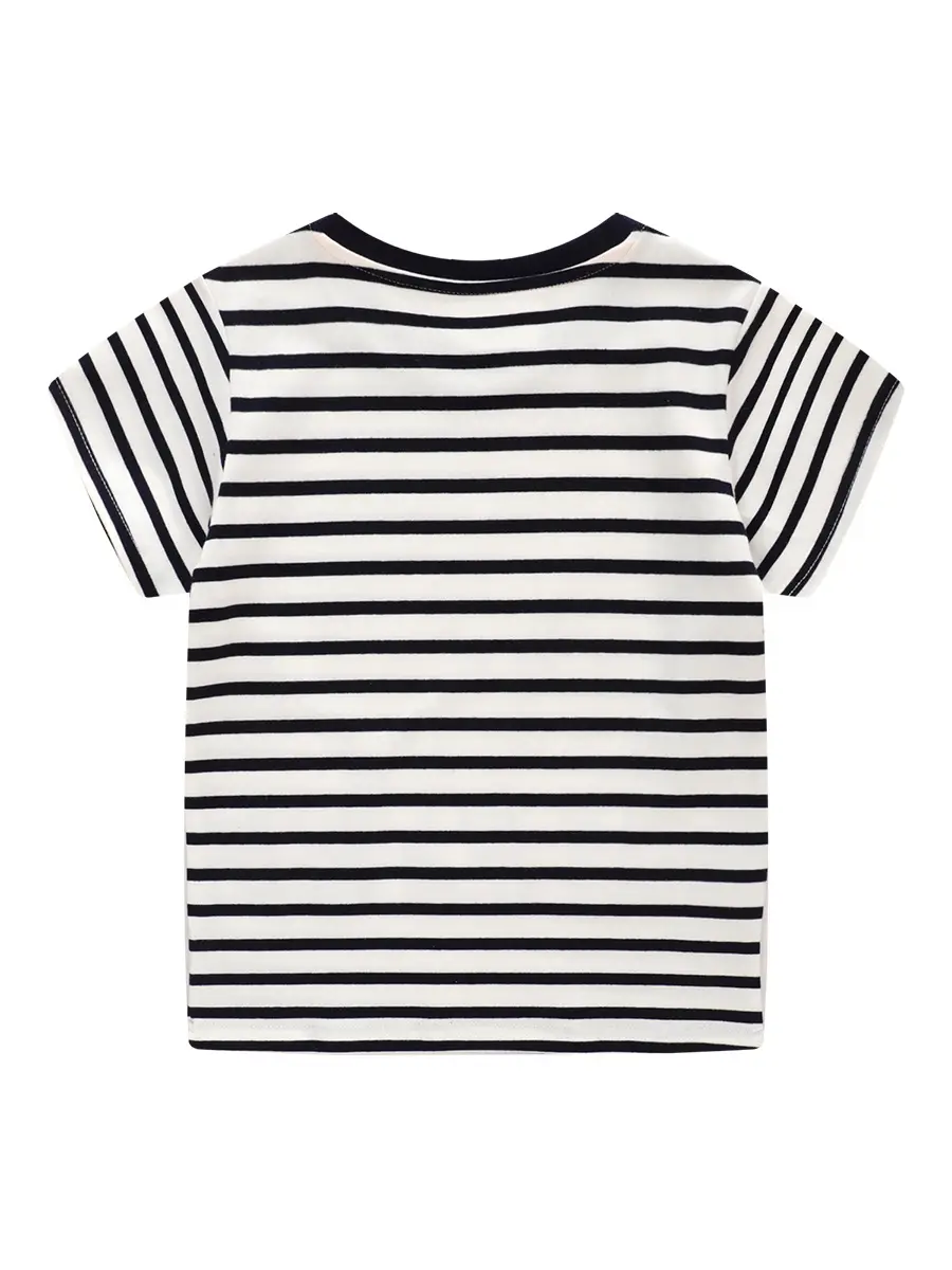 2025 Striped T-Shirt for Kids Baby Cotton Summer Wear