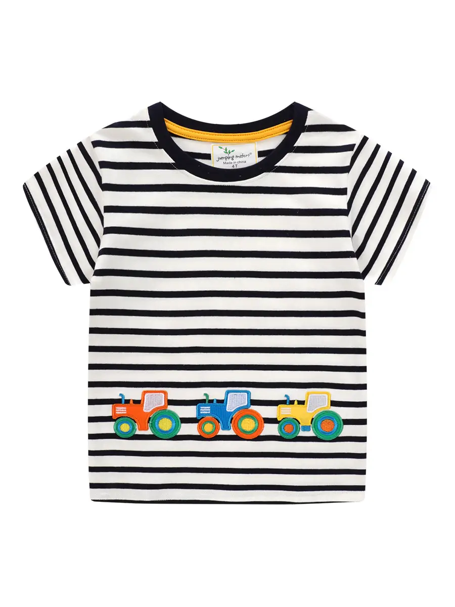 2025 Striped T-Shirt for Kids Baby Cotton Summer Wear
