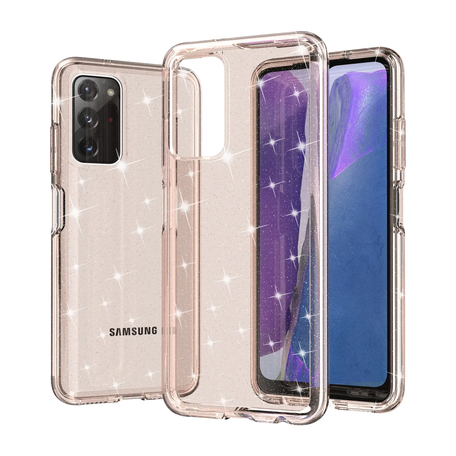 Samsung A03s Terminator Glitter Phone Case Drop Resistant