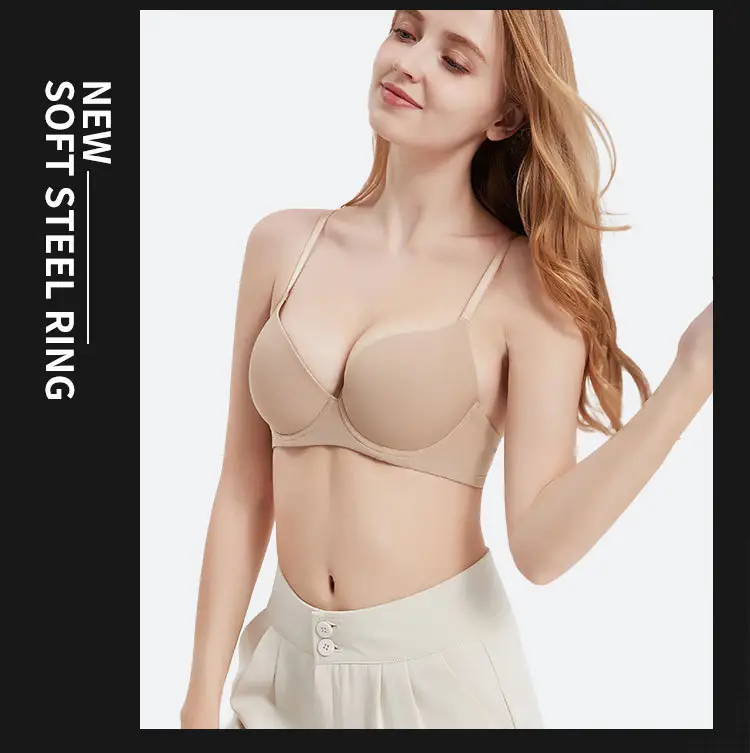 Cross-Border Plus-Size Seamless Bra, Push-Up Bra for Large Busts, Anti-Sagging, Breathable, Invisible Bra — feature 18