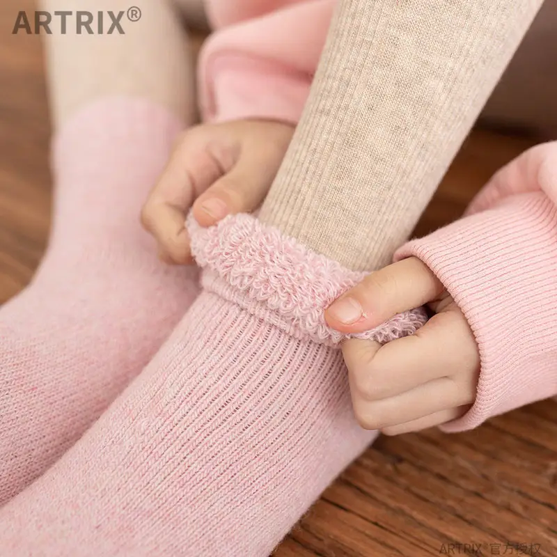 Winter Thick Wool Baby Socks for Boys Girls Medium - Image 17