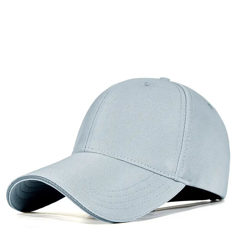 Men Blue Stretch Baseball Cap with Reflective Strap - Image 6