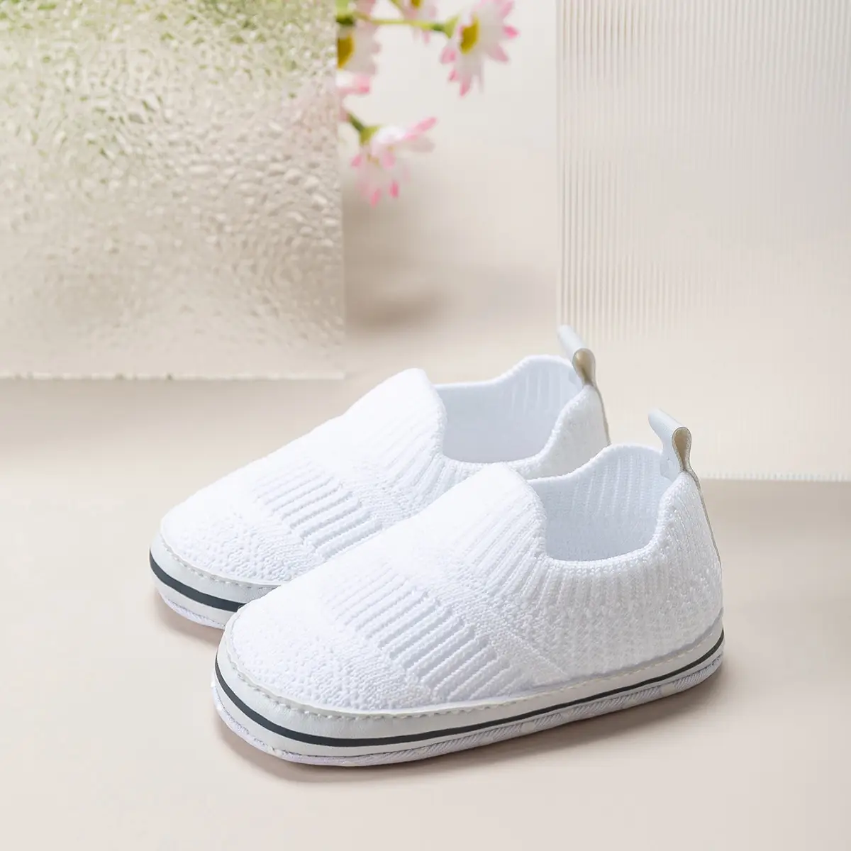 Grey Breathable Casual Baby Shoes Anti-Slip - Image 5