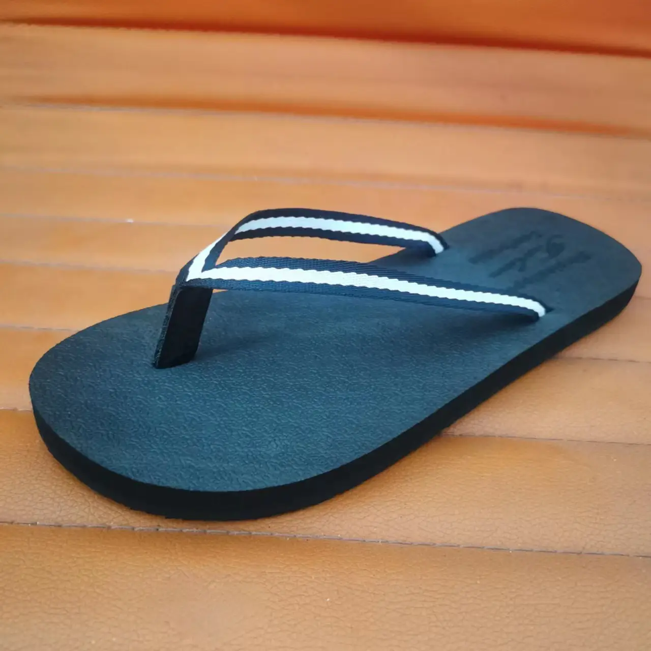 Summer Men's Grey Slip-On Flip Flops Non-Slip