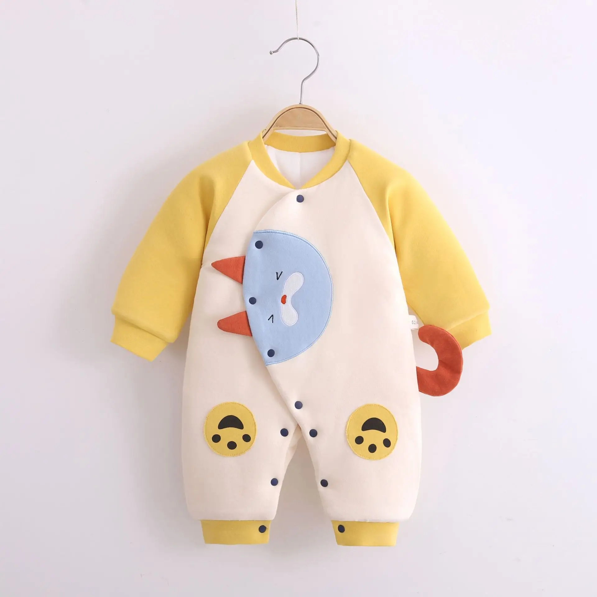 Newborn One-Piece Romper Cotton Warm Sleepwear 0-12M - Image 2