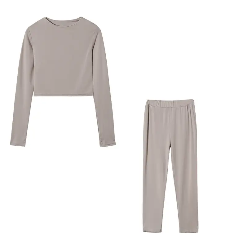 2021 Women's 2-Piece Slim Fit Sports Suit Set — feature 13
