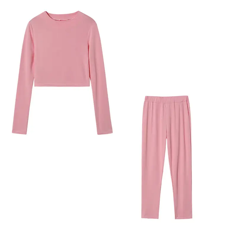 2021 Women's 2-Piece Slim Fit Sports Suit Set — feature 20