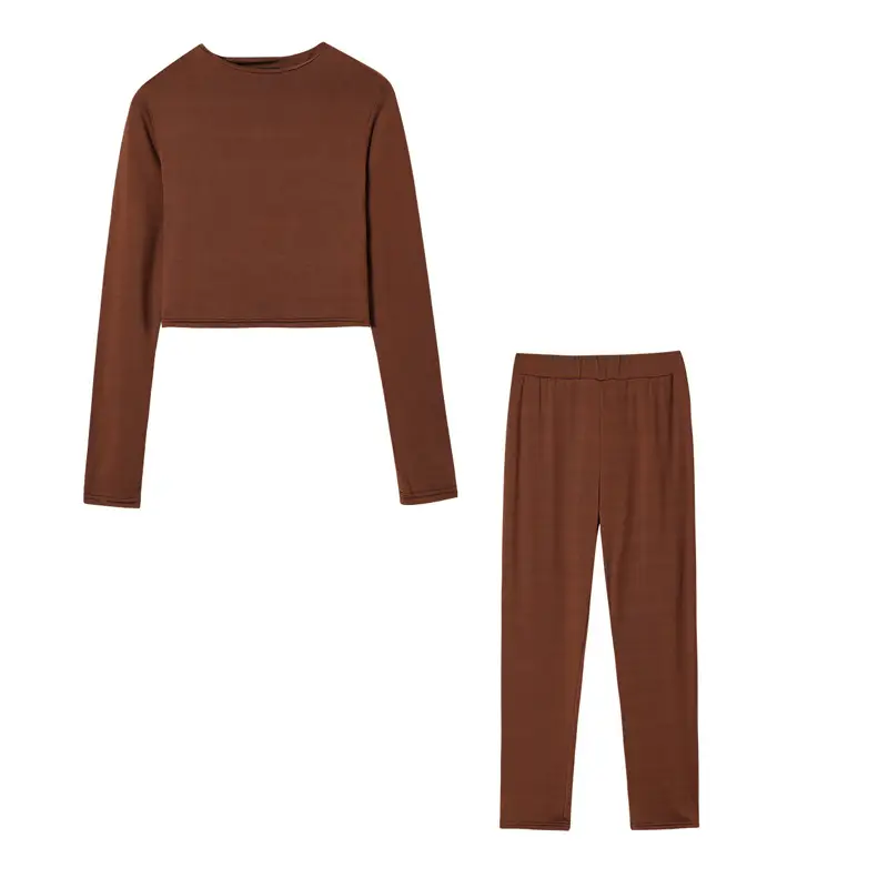 2021 Women's 2-Piece Slim Fit Sports Suit Set — feature 28