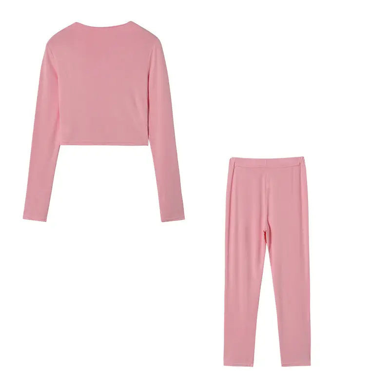 2021 Women's 2-Piece Slim Fit Sports Suit Set — feature 32