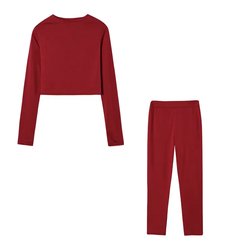 2021 Women's 2-Piece Slim Fit Sports Suit Set - Image 11