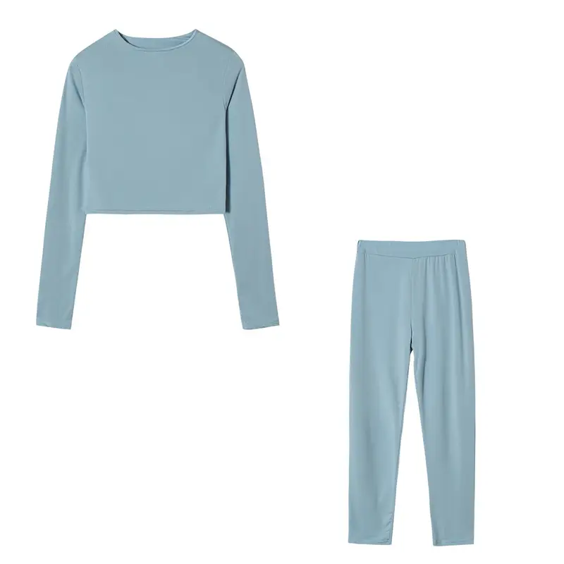 2021 Women's 2-Piece Slim Fit Sports Suit Set - Image 9