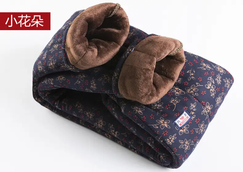 Winter Warm Camel Velvet Pants for Women — feature 14