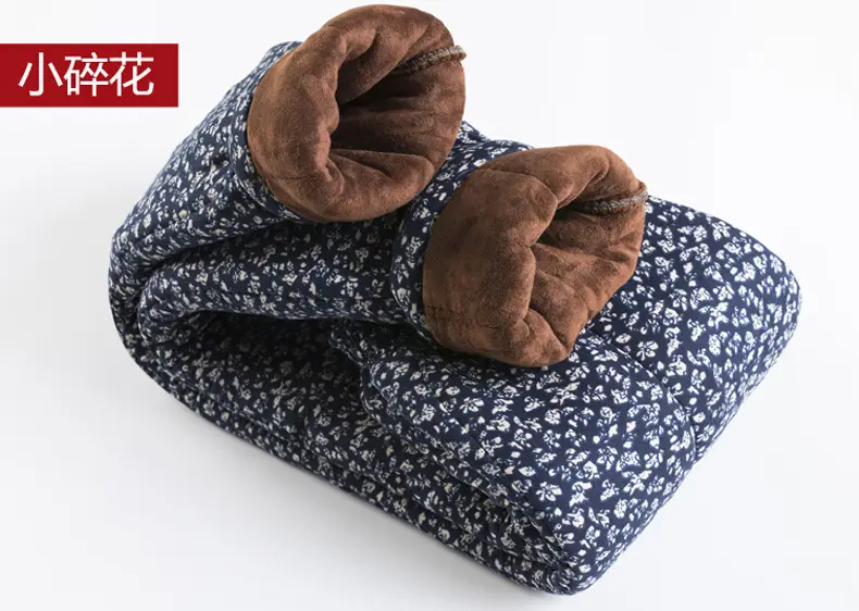 Winter Warm Camel Velvet Pants for Women — feature 15