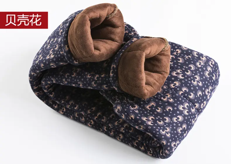 Winter Warm Camel Velvet Pants for Women — feature 16