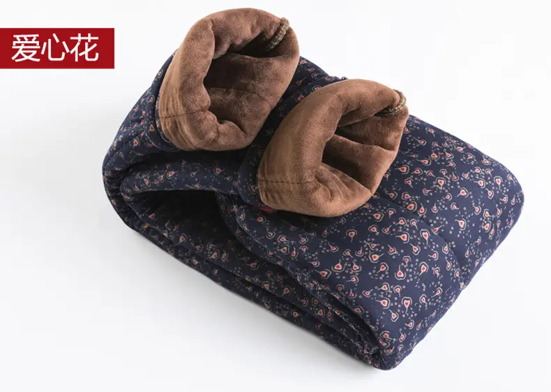 Winter Warm Camel Velvet Pants for Women — feature 17