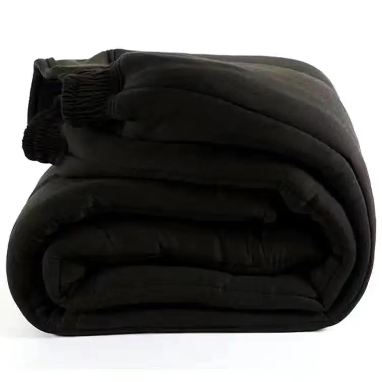 Winter Warm Camel Velvet Pants for Women