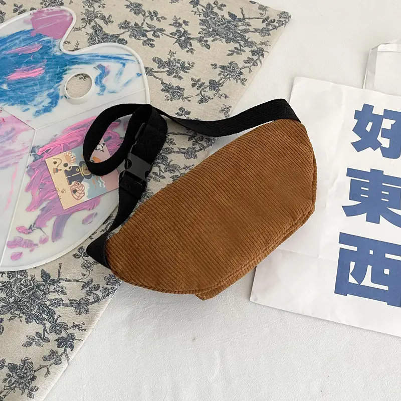 Women's Textile Crossbody Chest Bag 2021 New Arrival - Image 6
