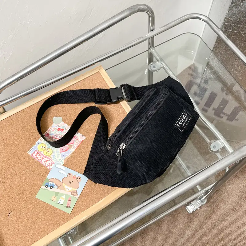 Women's Textile Crossbody Chest Bag 2021 New Arrival - Image 2